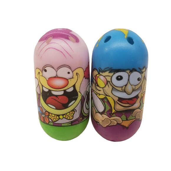 Mighty Beanz Clown Bean 132 and Jester Bean 209 Year 2010 - Picture 5 of 5